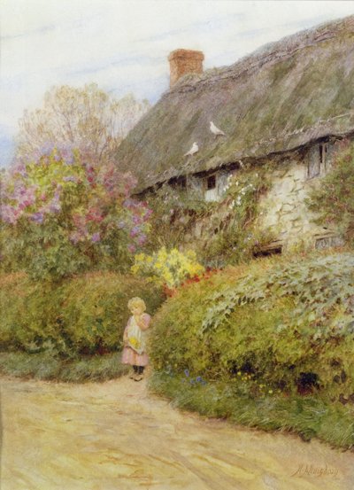 淡水コテージ 作： Helen Allingham